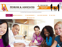 Tablet Screenshot of penrosecpa.com